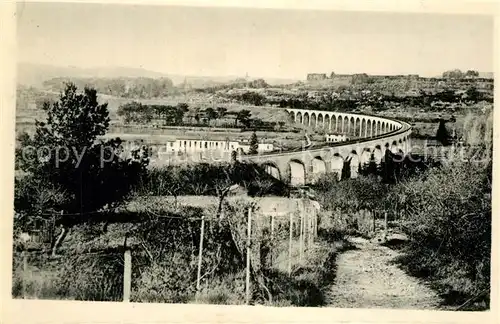 AK / Ansichtskarte Aix en Provence Viaduc du Coton Rouge Arc de Meyran Aix en Provence