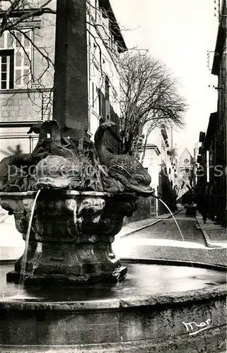 AK / Ansichtskarte Aix en Provence Fontaine des 4 Dauphins Aix en Provence