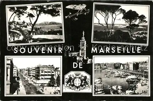 Marseille_Bouches du Rhone Vue partielle Marseille