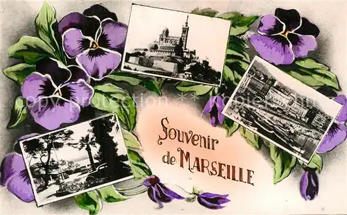 Marseille_Bouches du Rhone Vue partielle Marseille