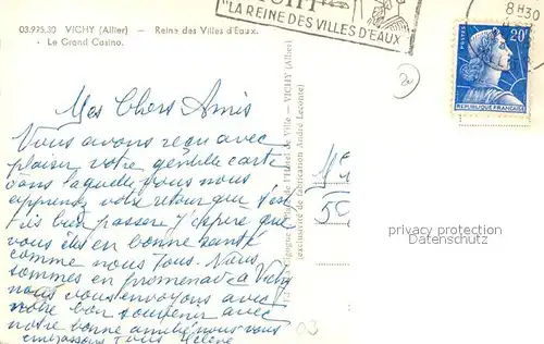 Vichy_Allier Le Grand Casino Vichy Allier