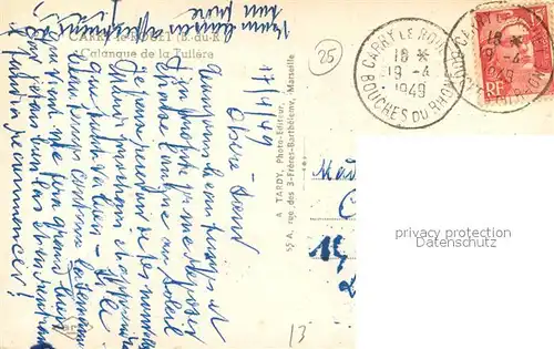 Carry le Rouet Calangue de la Tullere Carry le Rouet