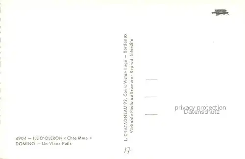 Domino Un vieux puits Domino