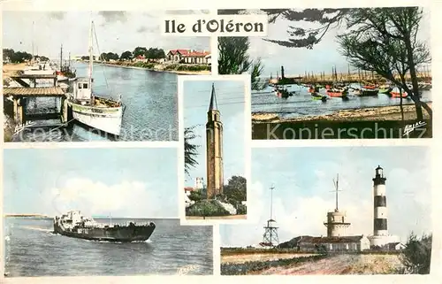 Ile_d_Oleron Chenal de Boyardville Port de La Cotiniere Bac Phare de Chassiron Ile_d_Oleron