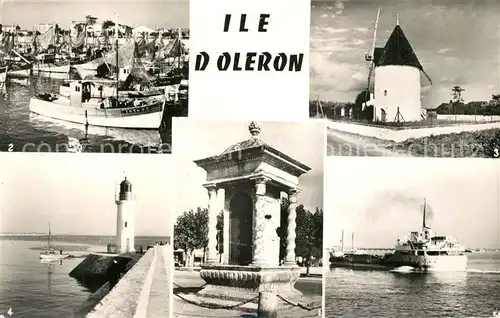 Ile_d_Oleron Chateau Fontaine Renaissance La Bree Moulin Anglais La Cotiniere Phar Bateau Amiral Duperre Ile_d_Oleron