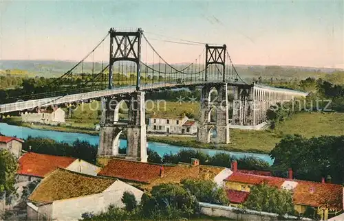 Tonnay Charente Pont suspendu Tonnay Charente