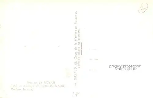 Sablonceaux Abbaye curieux balcon Sablonceaux