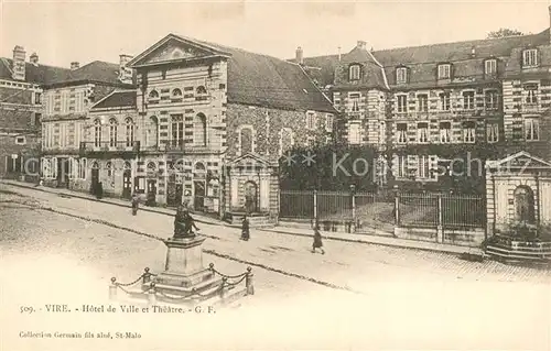Vire_Calvados Hotel de Ville Theatre Monument Vire Calvados