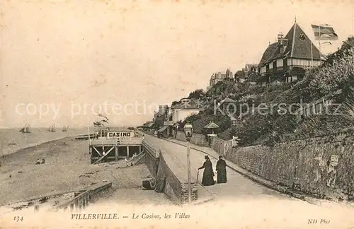 Villerville_sur_Mer Le Casino et les Villas Villerville_sur_Mer