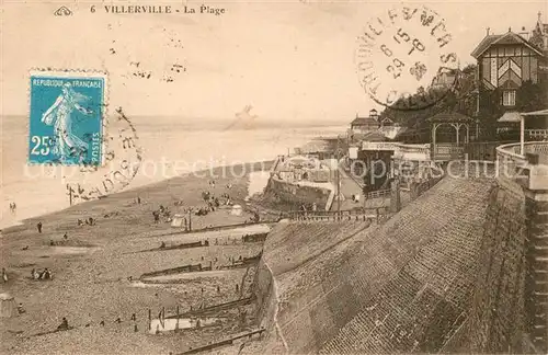 Villerville_sur_Mer Panorama Plage Villerville_sur_Mer