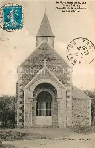 Rully_Calvados Chapelle de Notre Dame de Consolation Rully Calvados