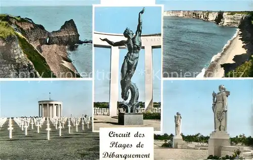 Saint Laurent sur Mer Circuit des Plages de Debarquement Pointe du Hoc Cimetiere Americain Falaises Memorial Saint Laurent sur Mer