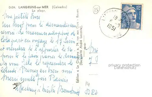 Langrune sur Mer La plage Langrune sur Mer