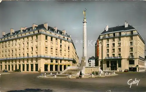 Caen Monument aux Morts Hotel Malherbe Caen