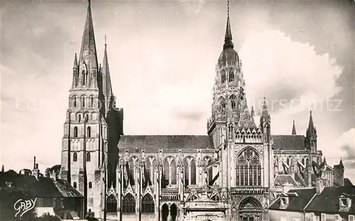 Bayeux Cathedrale Notre Dame Basilique style gothique Bayeux