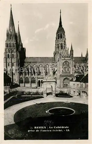 Bayeux Cathedrale Notre Dame Basilique style gothique Bayeux
