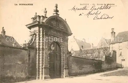 Bayeux Entree de l Eveche Bayeux