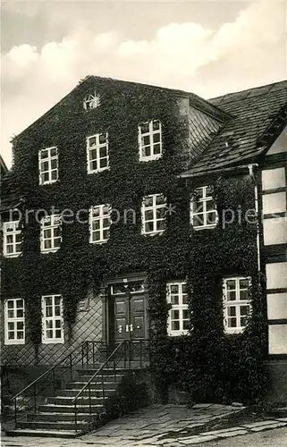 Eschershausen_Holzminden Geburtshaus des Dichters Wilhelm Raabe Eschershausen Holzminden