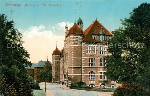 Flensburg Museum und Ober  Realschule Flensburg