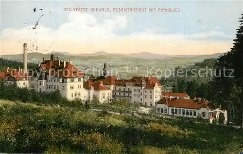 Hohwald_Sachsen Heilst?tte mit Fernblick Hohwald Sachsen
