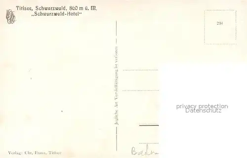 Titisee Schwarzwald Hotel Panorama Titisee