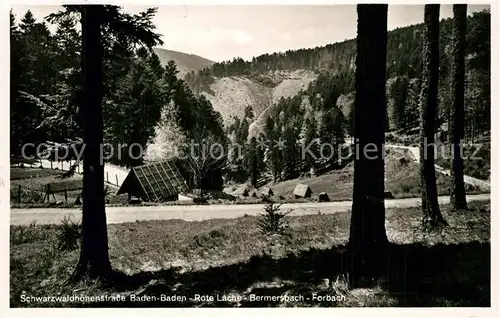 Forbach_Baden Schwarzwaldhoehenstrasse Rote Lache  Forbach_Baden