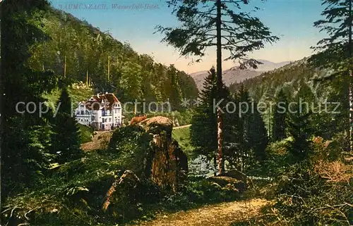 Raumuenzach Wasserfall Hotel Raumuenzach