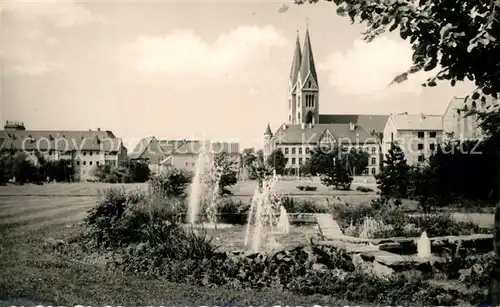 Halberstadt Parkanlagen Plantage Halberstadt