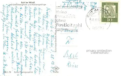 Reit_Winkl Untrberghorn Kaisergebirge Winter Reit_Winkl