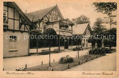 Bad_Suderode Radehaus Kurpark Bad_Suderode