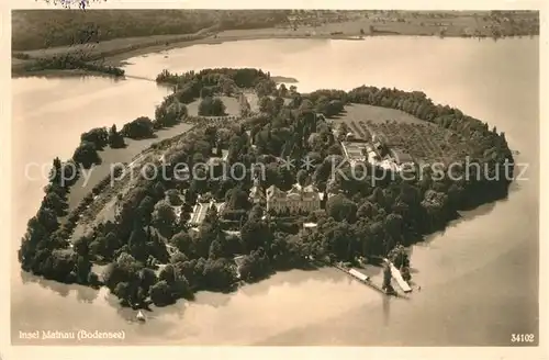 Insel_Mainau Fliegeraufnahme Insel Mainau