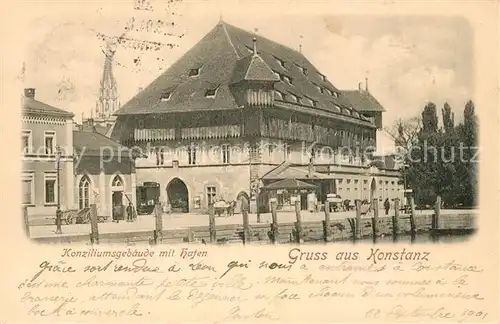 Konstanz_Bodensee Konziliumsgebaeude Hafen Konstanz_Bodensee