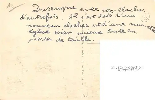 AK / Ansichtskarte Durenque Vue panoramique Durenque