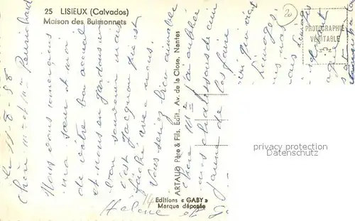 AK / Ansichtskarte Lisieux Maison des Buissonnets Lisieux