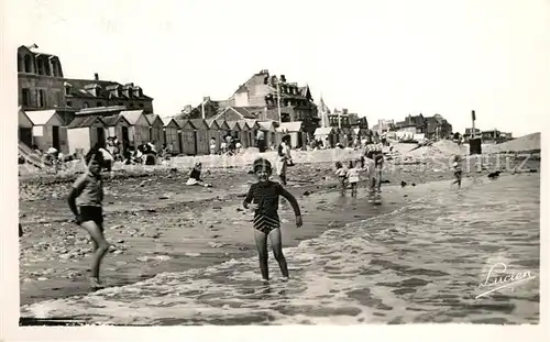 AK / Ansichtskarte Lion sur Mer La Plage Les Cabines Lion sur Mer