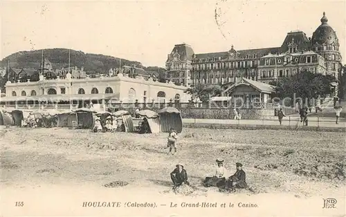 AK / Ansichtskarte Houlgate Le Grand Hotel et le Casino Houlgate