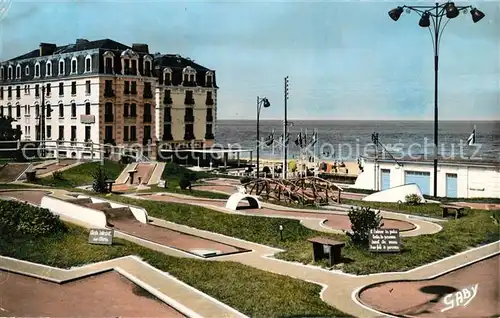 AK / Ansichtskarte Houlgate Golf miniature Houlgate