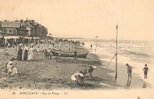 AK / Ansichtskarte Houlgate Sur la Plage Houlgate