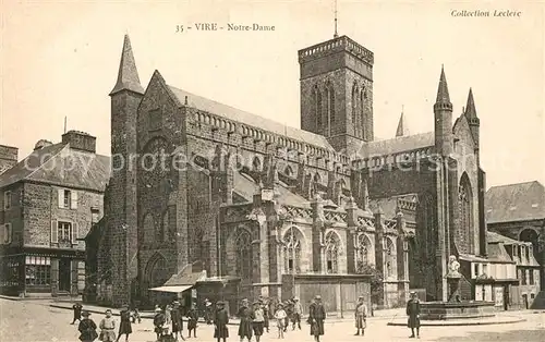 AK / Ansichtskarte Vire_Calvados Eglise Notre Dame Vire Calvados