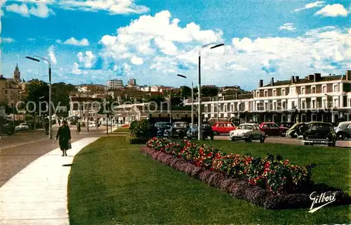 AK / Ansichtskarte Angouleme La Gare SNCF Jardins Entree de la Ville Route de Paris Angouleme