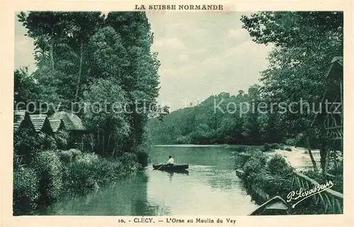 AK / Ansichtskarte Clecy L Orne au Moulin du Vey Clecy