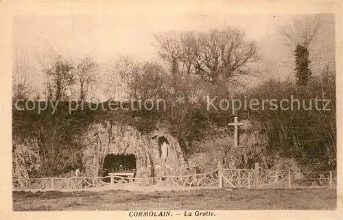 AK / Ansichtskarte Cormolain La Grotte Croix Cormolain