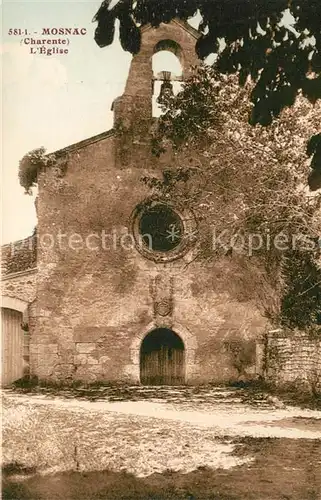 AK / Ansichtskarte Mosnac_Cognac Eglise Mosnac Cognac