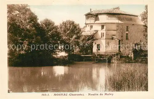 AK / Ansichtskarte Mosnac_Cognac Moulin de Malvy Mosnac Cognac