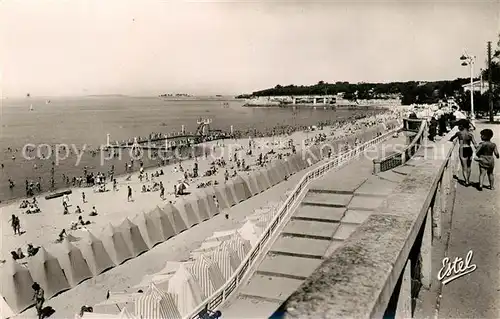 AK / Ansichtskarte Fouras_Charente Maritime Vue generale de la Plage Promenade Fouras Charente Maritime