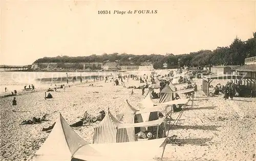 AK / Ansichtskarte Fouras_Charente Maritime La Plage Fouras Charente Maritime