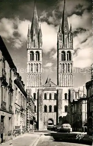 AK / Ansichtskarte Caen Eglise Abbatiale Saint Etienne Caen