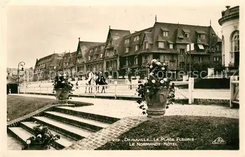 AK / Ansichtskarte Deauville Le Normandy Hotel Deauville