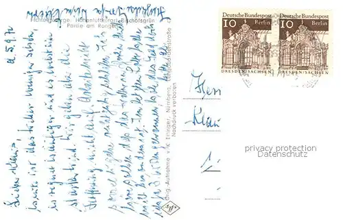 AK / Ansichtskarte Bischofsgruen Panorama Bischofsgruen