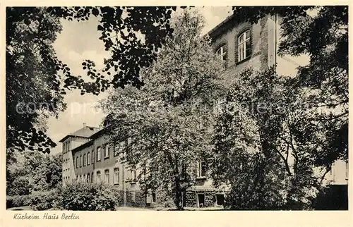 AK / Ansichtskarte Weilmuenster Kurheim Haus Berlin Kindersanatorium Weilmuenster